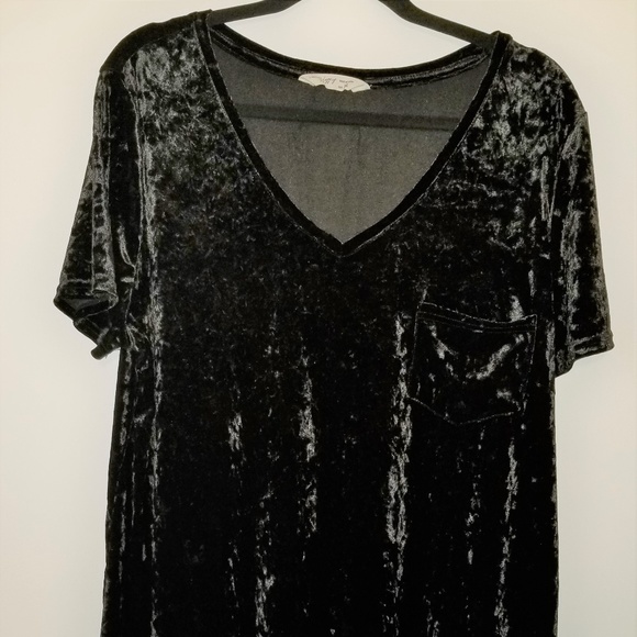 Velvet Legging Tee Xl Black 